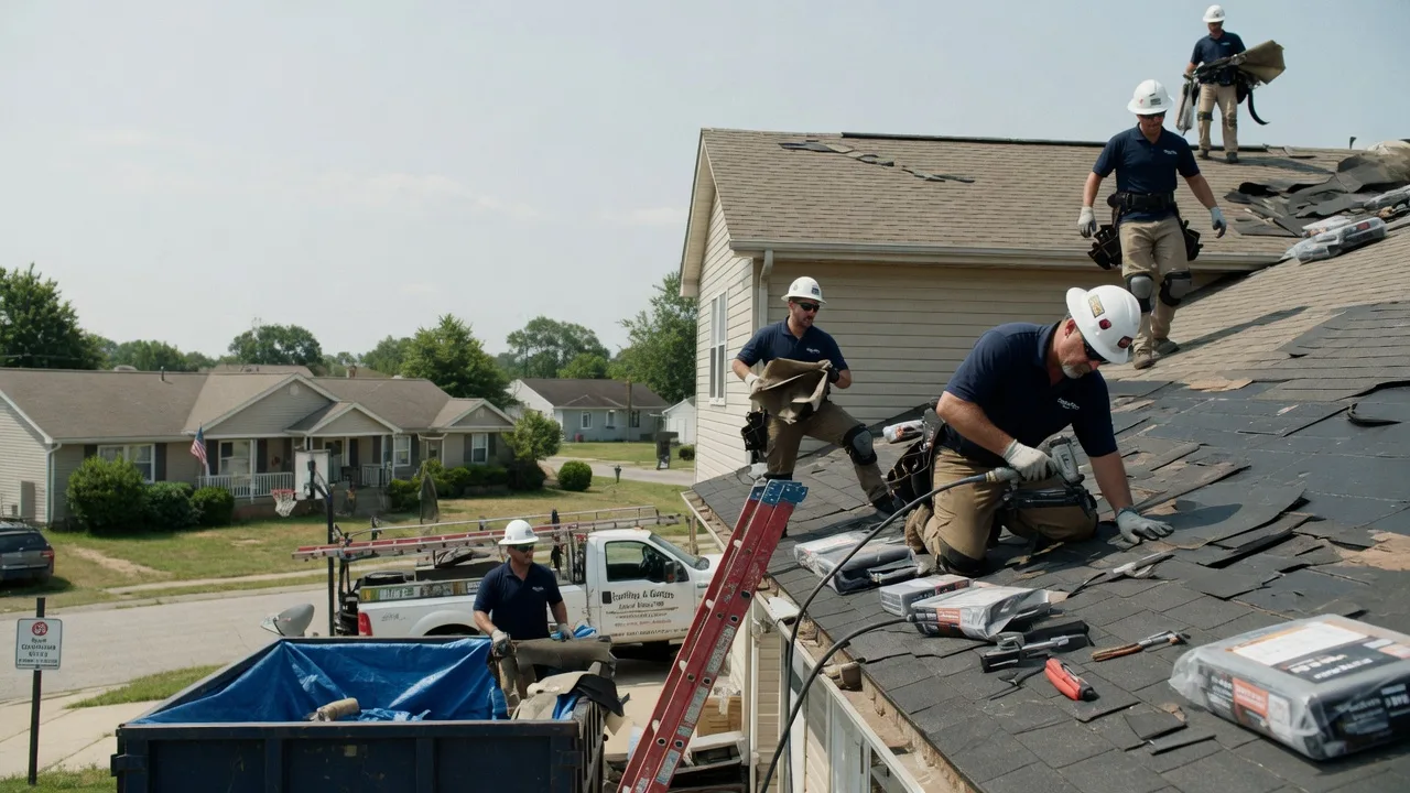 Roof Replacement in Mentcle, PA near me